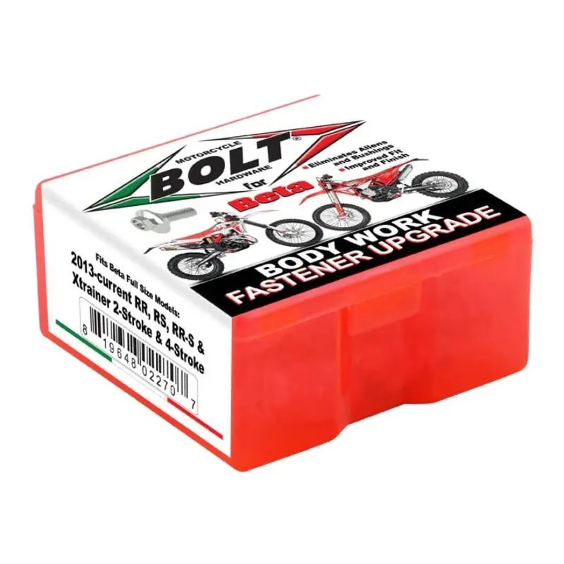 Kit für Motorrad-Kunststoffschrauben Bolt Beta
