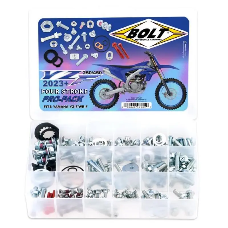 Kit für Motorrad-Kunststoffschrauben Bolt Pro Pack Yamaha
