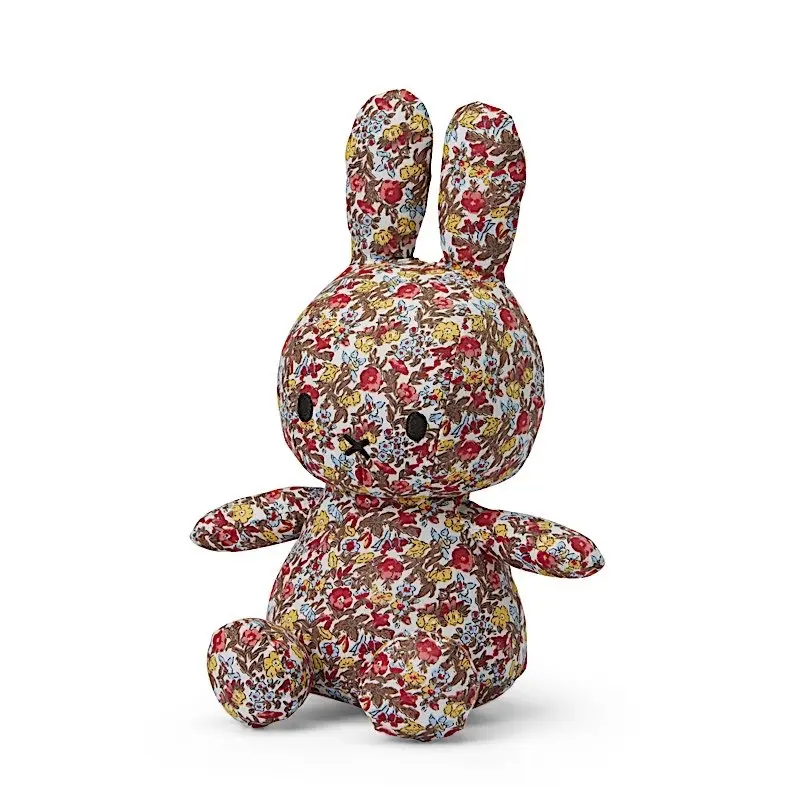 8719066010725 - Schmusetuch miffy Blumen 23 cm