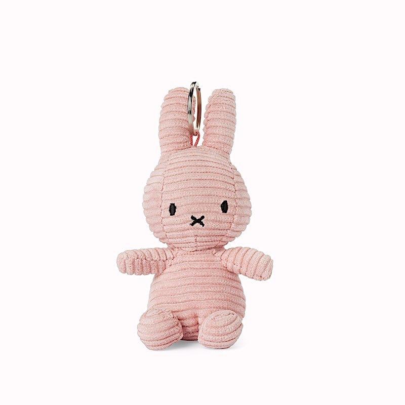 8719066017502 - Miffy Schlüsselanhänger aus Cord Bon Ton Toys