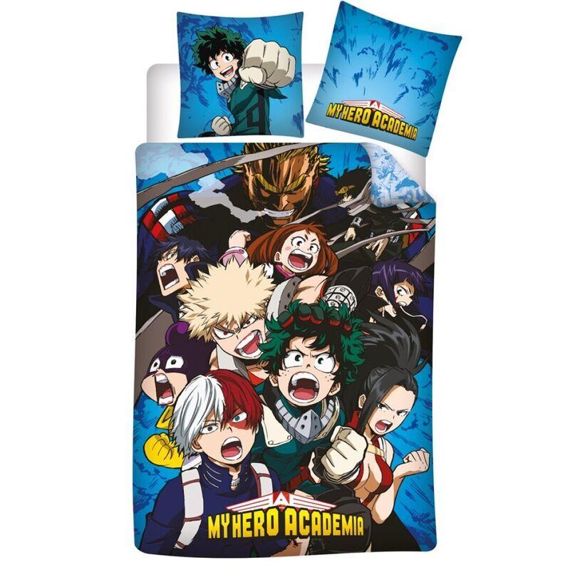 5407007989027 - Bettbezug und Kissenbezug aus Baumwolle My Hero Academia