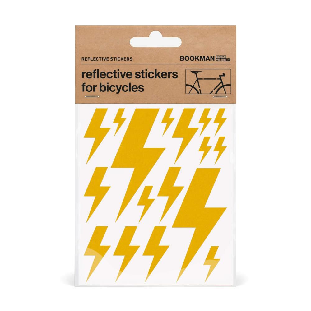 Velo Store - UK Lightning bike reflective stickers kit Bookman | Extra 10% off with Subscription, Postage £16.79 to UK Fedex.