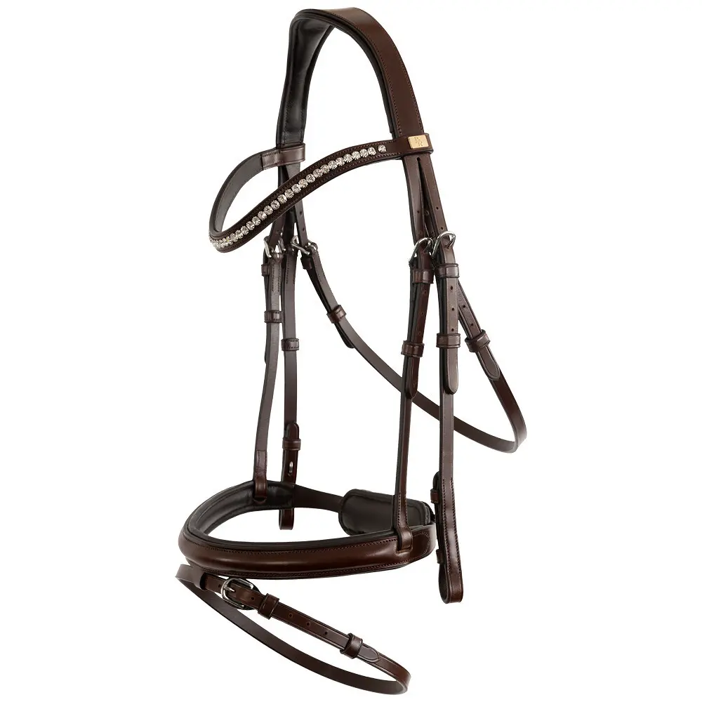 Bridon d'équitation anatomique BR Equitation Shildon