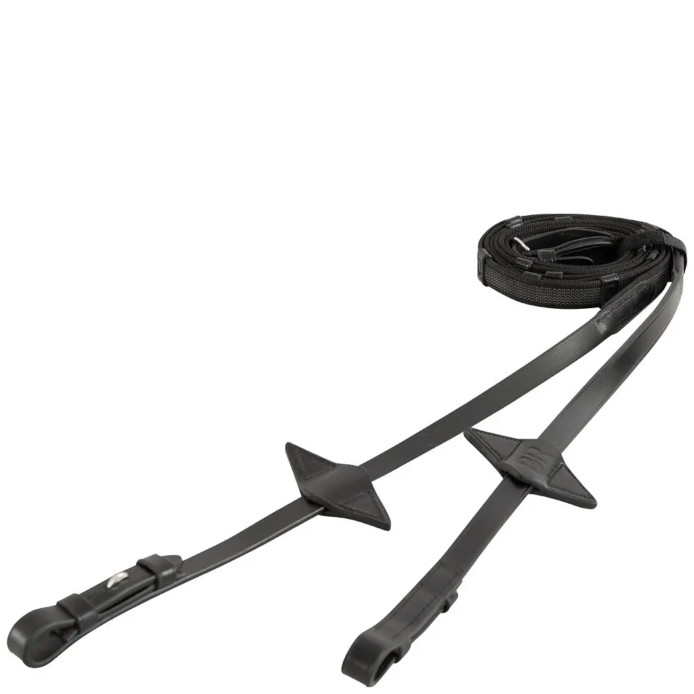 Riemen voor paard met rubberen antislipband BR Equitation