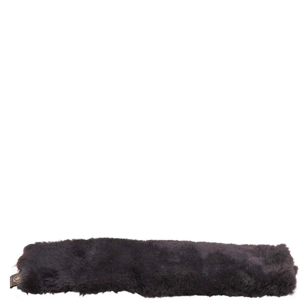 Br Equitation Noir Sheepskin Dressage Girth Sheath