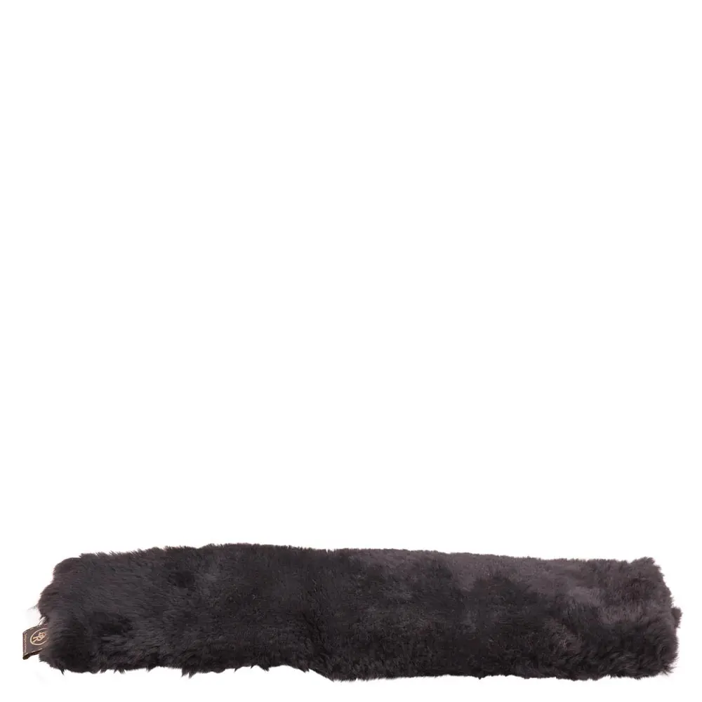 Br Equitation Noir Sheepskin Dressage Girth Sheath