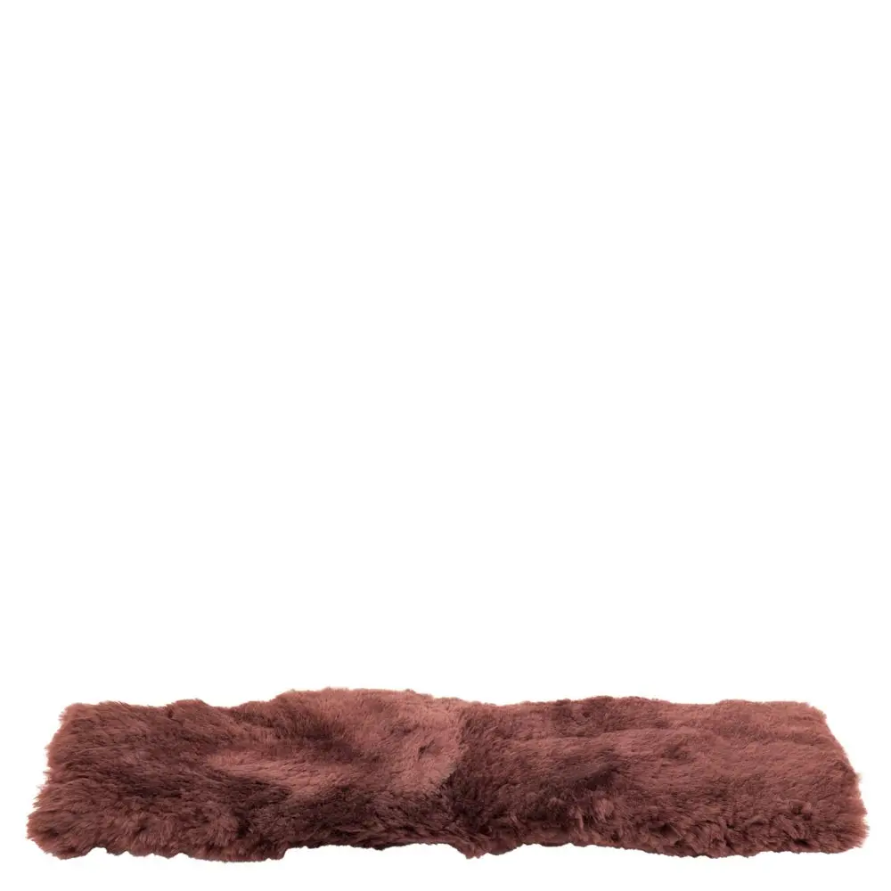 Br Equitation Marron Sheepskin Dressage Girth Sheath