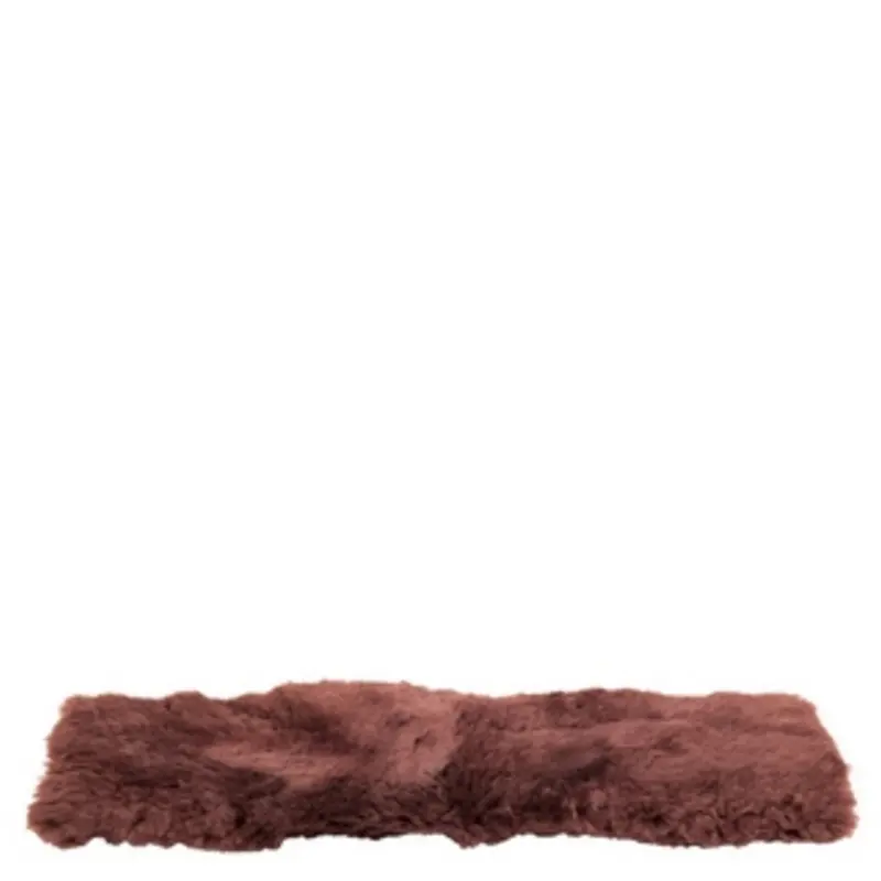 Br Equitation Marron Sheepskin Dressage Girth Sheath