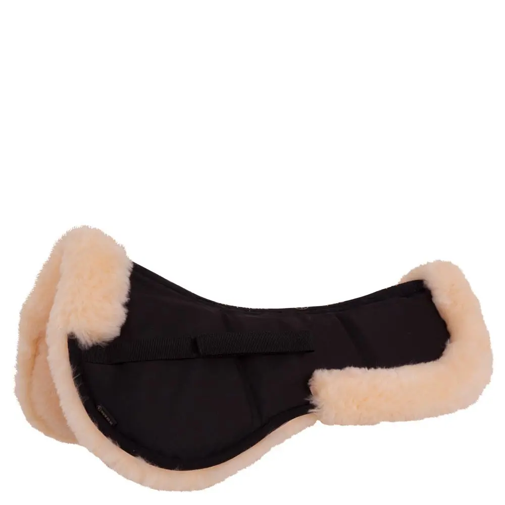 Br Equitation Noir Sheepskin Saddle Pad