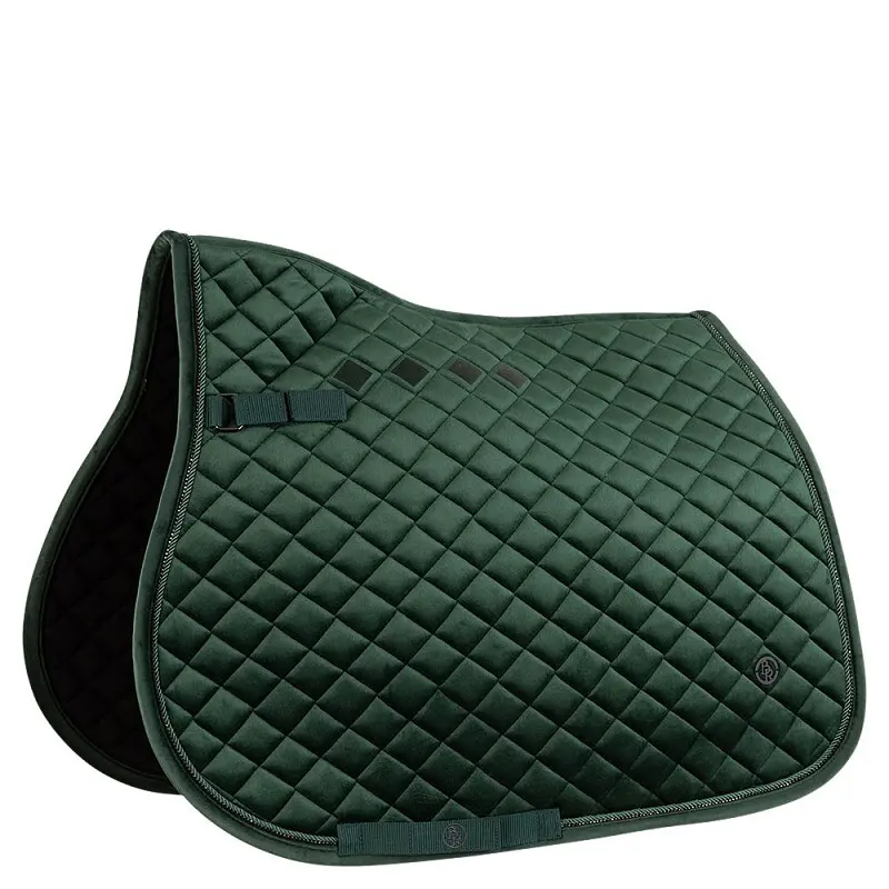 Br Equitation Vert Saddle Pad For Horses Opulence