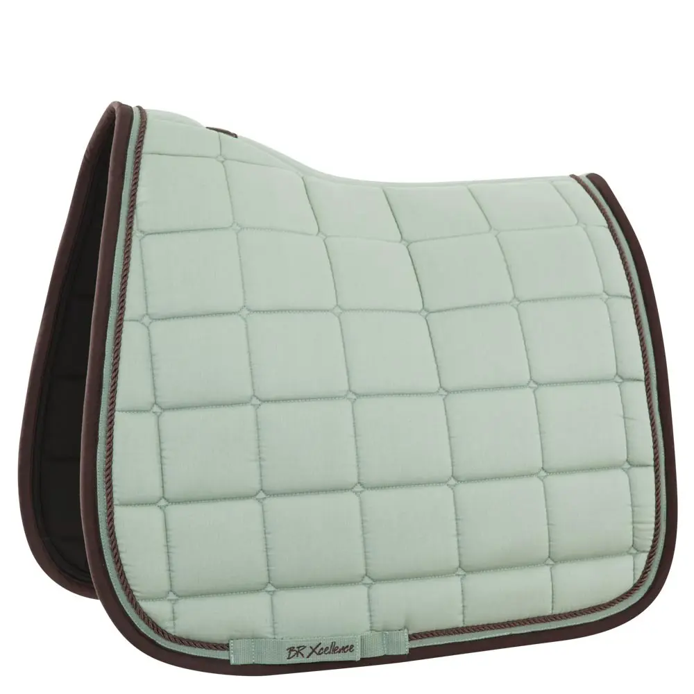 Br Equitation Vert Dressage Saddle Pad Xcellence