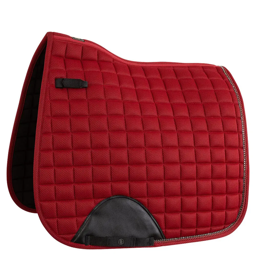 Br Equitation Rouge Dressage Saddle Pad For Horse Ace Flow