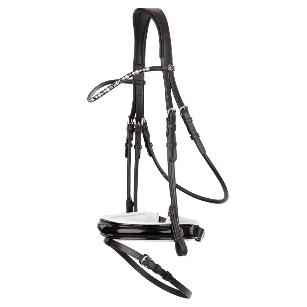 Br Equitation Noir Anatomical Riding Bridles Andover
