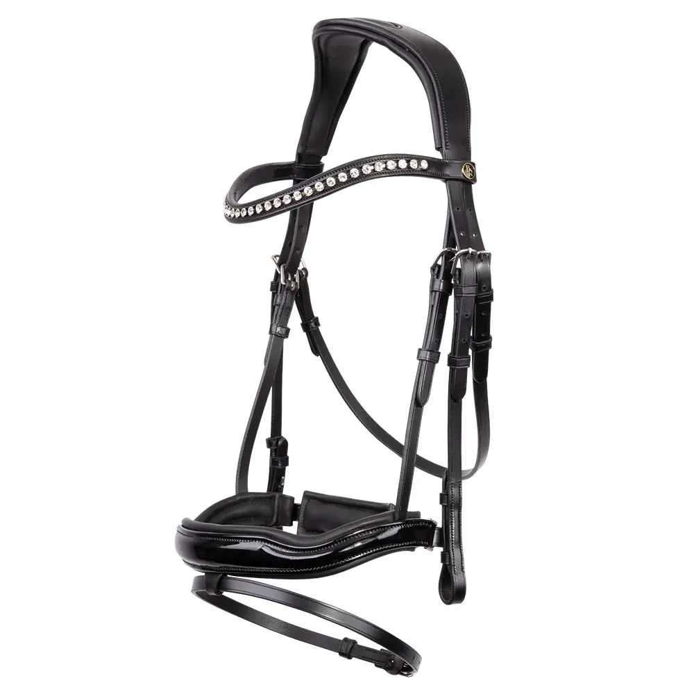 Br Equitation Noir Anatomical Riding Bridles Bolton