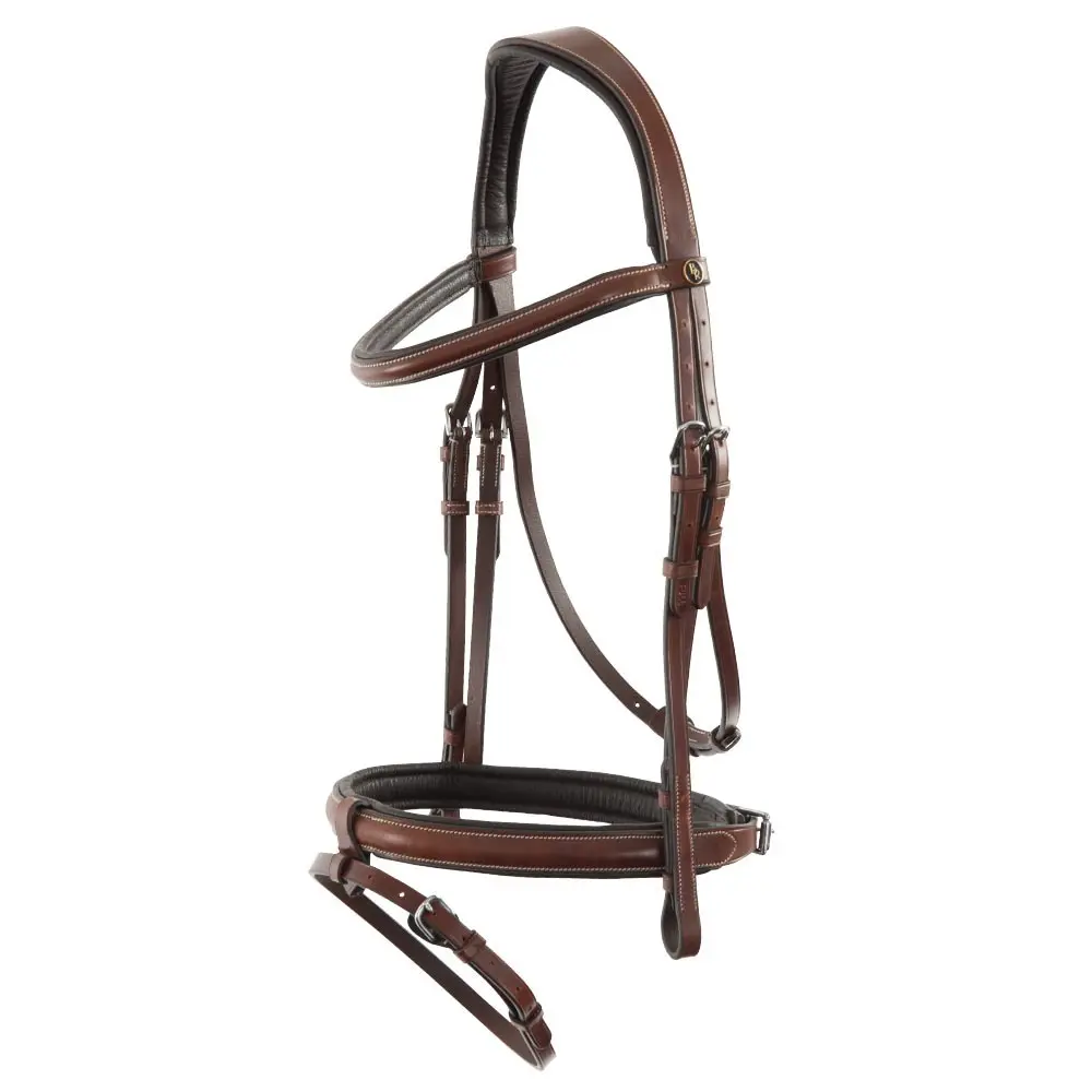 Br Equitation Marron Anatomical Riding Bridles Kendal