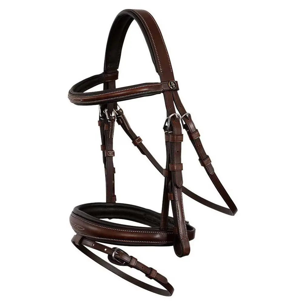 Br Equitation Noir Anatomical Riding Bridle Middleton