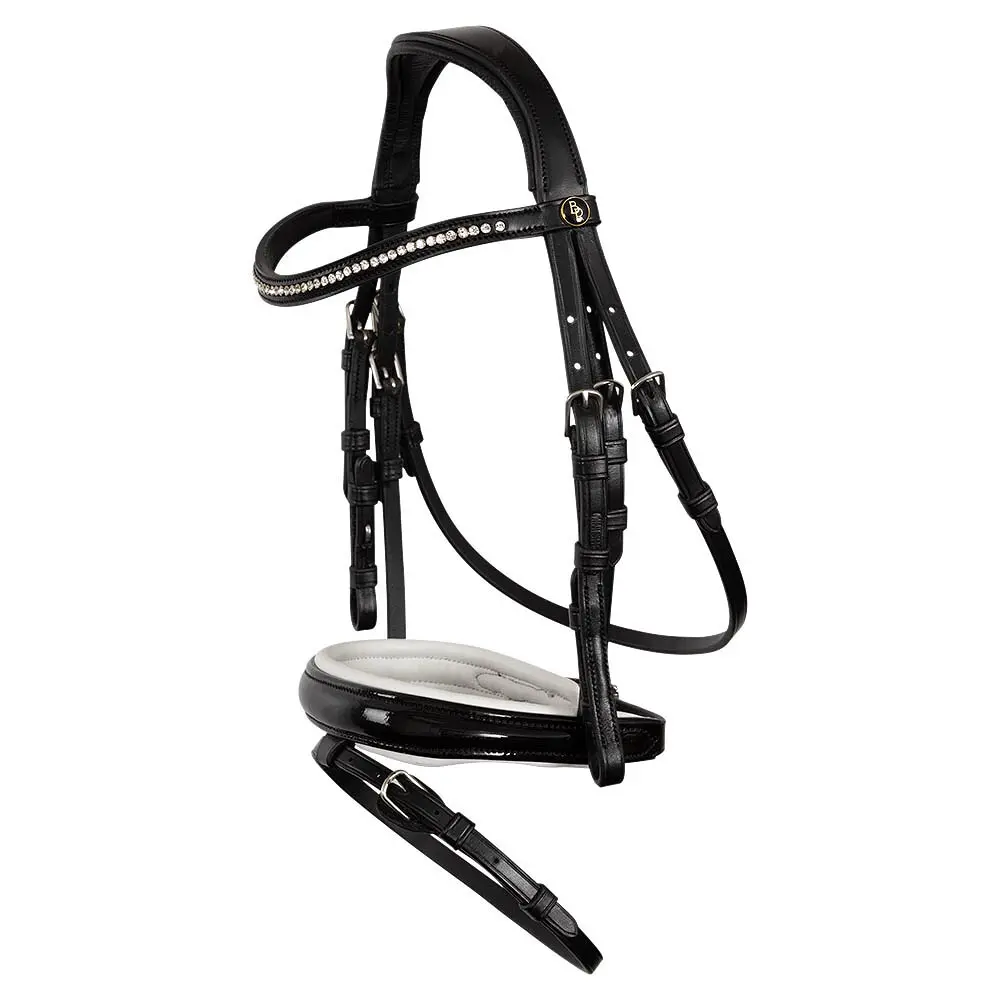 Br Equitation Noir Anatomical Riding Bridle Horwich