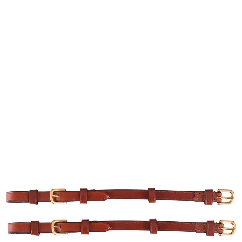 Paire de montants de bride avec boucle rond BR Equitation
