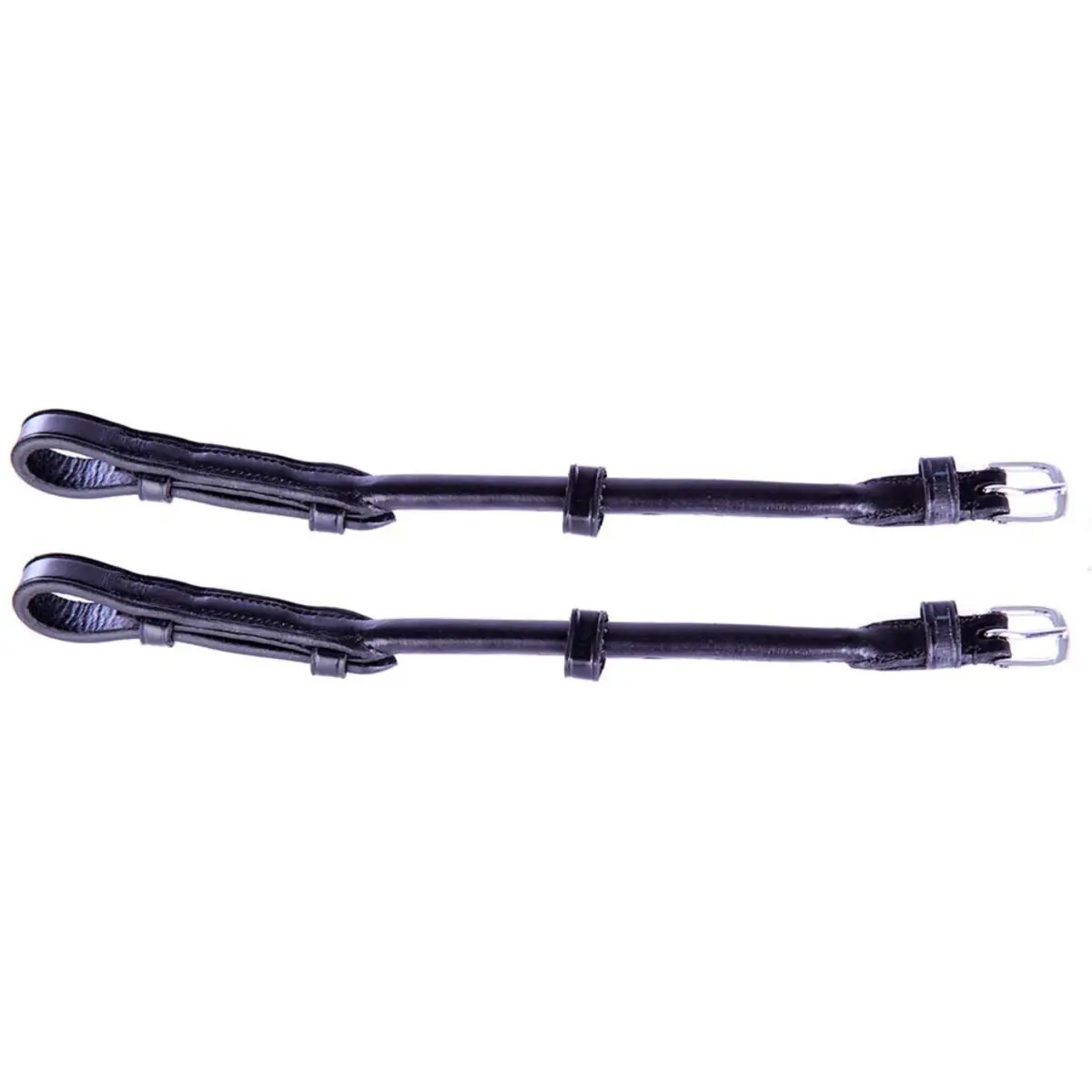Paire de montants de bride coudre rond aveugle  BR Equitation