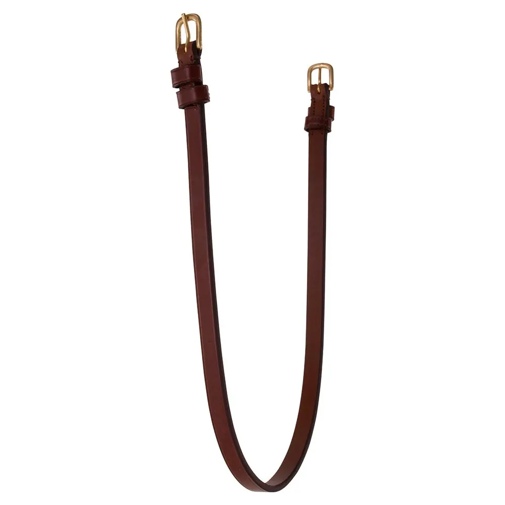 Sous-gorge cheval avec 2 boucles rond BR Equitation