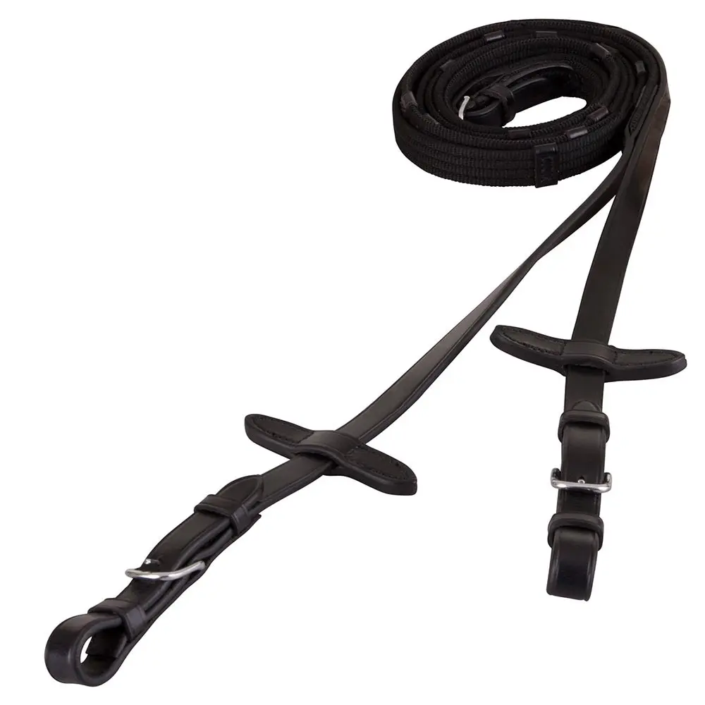 Br Equitation Noir Horse Reins