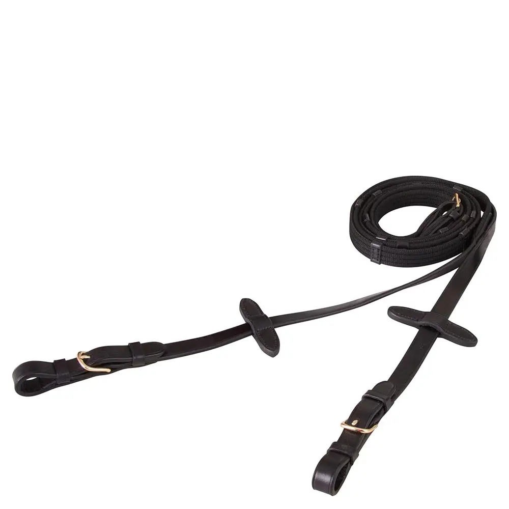 Br Equitation Noir Horse Reins