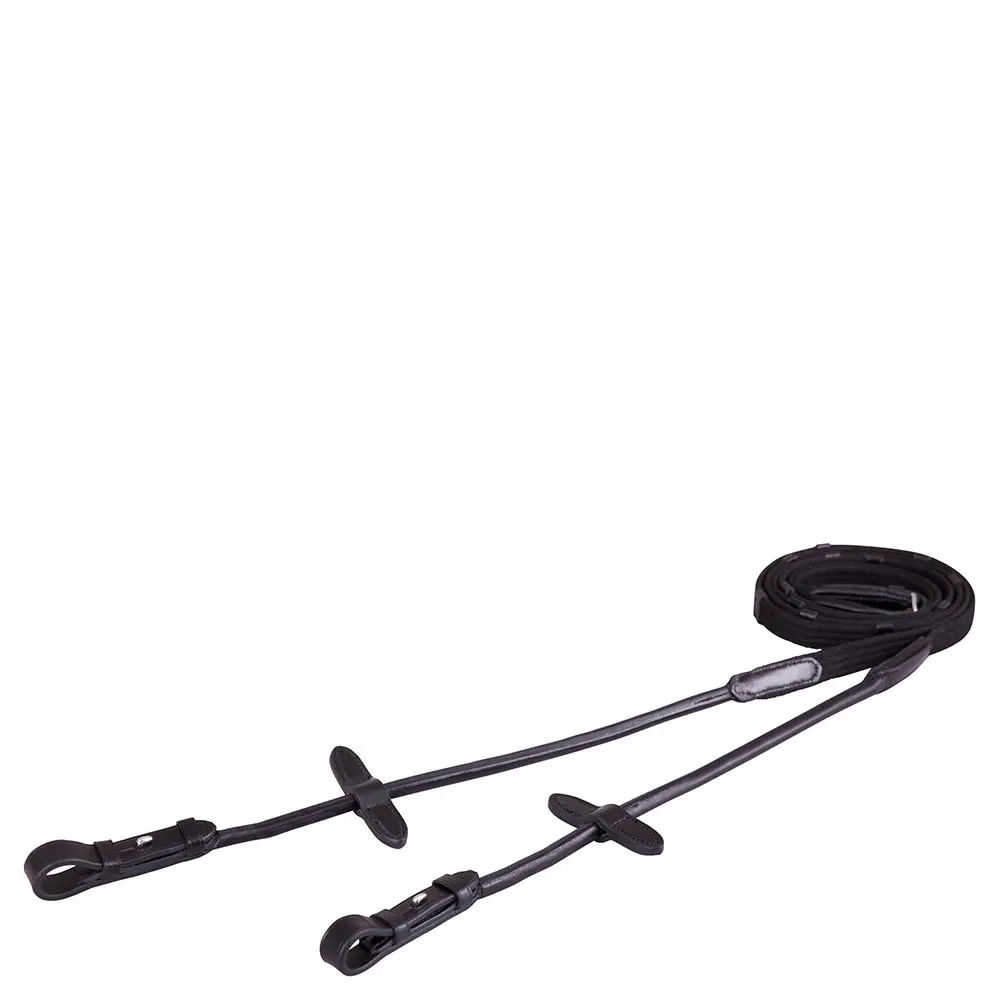 Meilleurs prix pour Rênes pour cheval en toile boucle aveugle BR Equitation