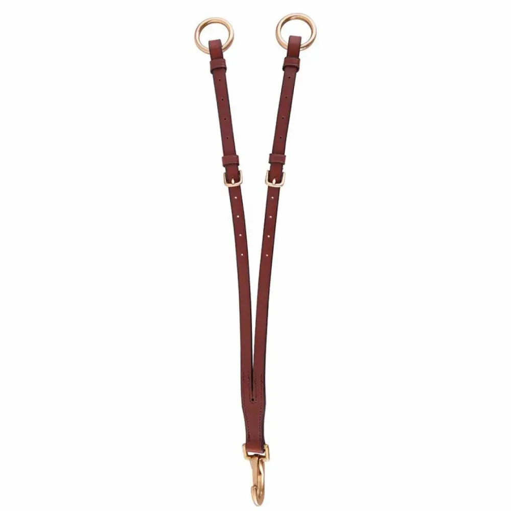 Br Equitation Marron Martingale Fork With Hook