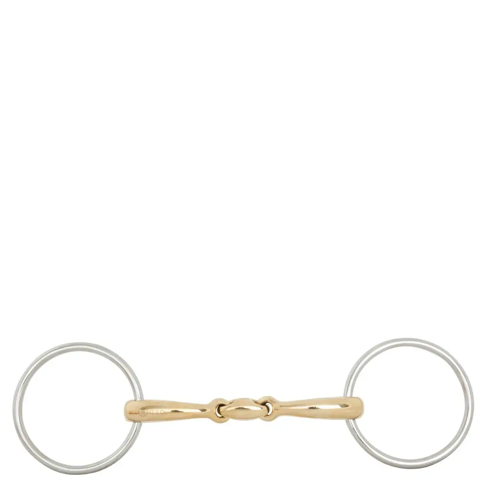 Mors pessoa pour cheval double brisure BR Equitation Soft Contact