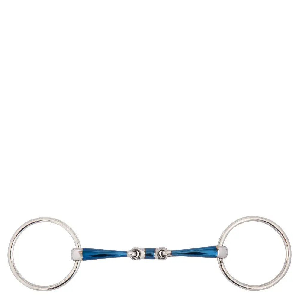 Mors double brisures pour cheval BR Equitation Sweet Iron Magic System