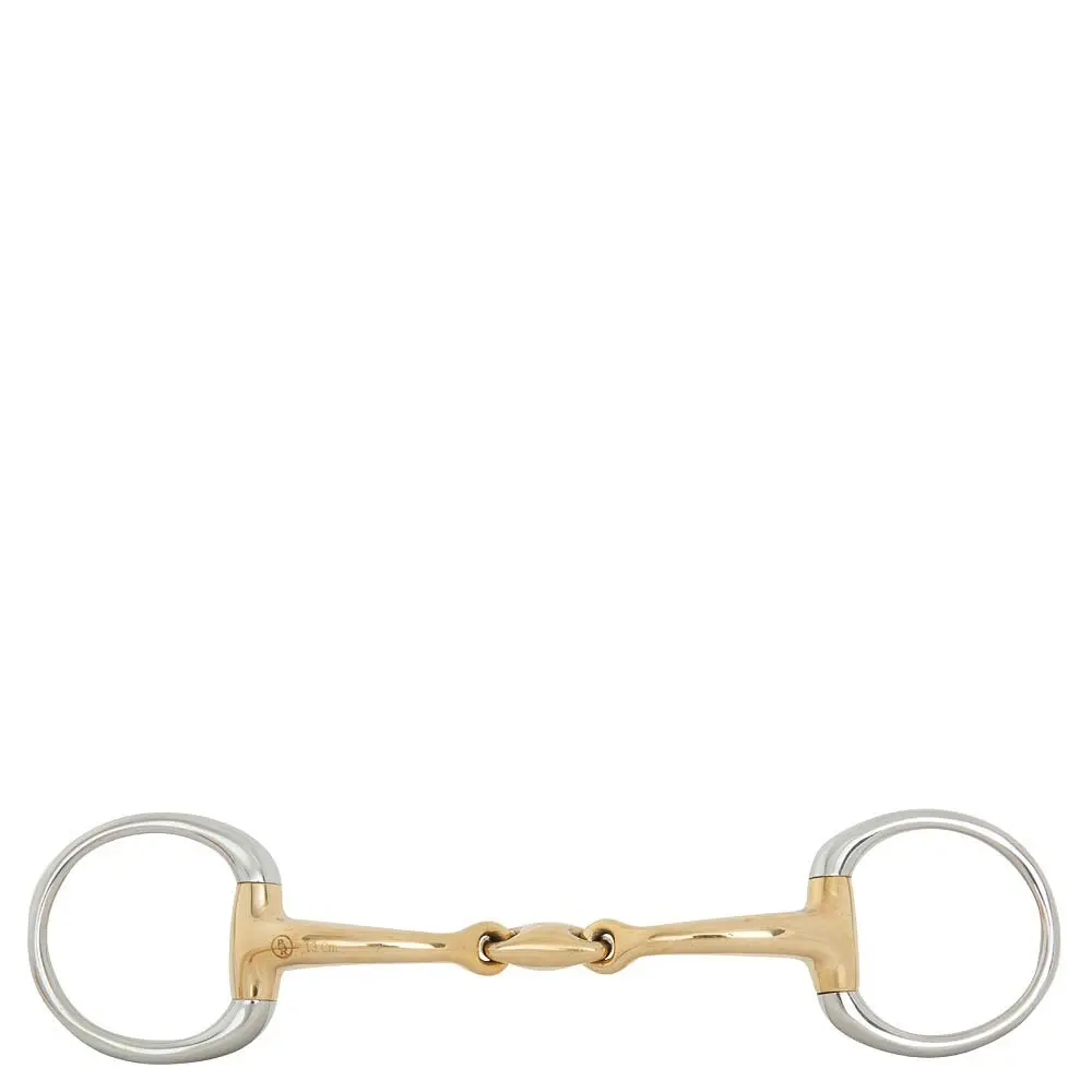 Meilleurs prix pour Mors de filet double brisures pour cheval BR Equitation Soft Contact