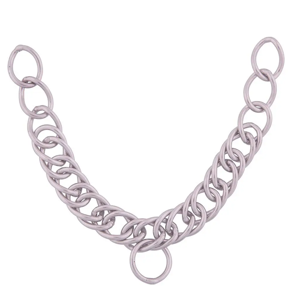 Meilleurs prix pour Gourmette pour cheval à 24 anneaux inoxydable BR Equitation