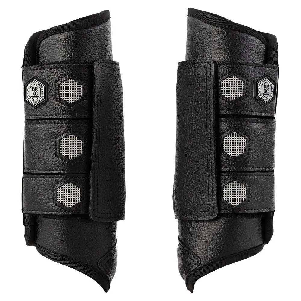 Br Equitation Noir Closed Rear Gaiters For Horses Grandeur Eventing