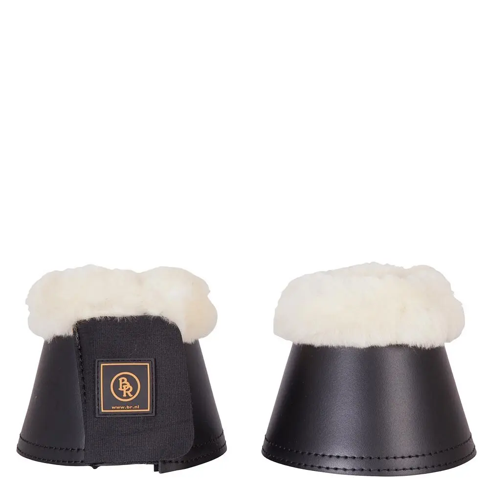 Br Equitation Noir Sheepskin Horse Bells