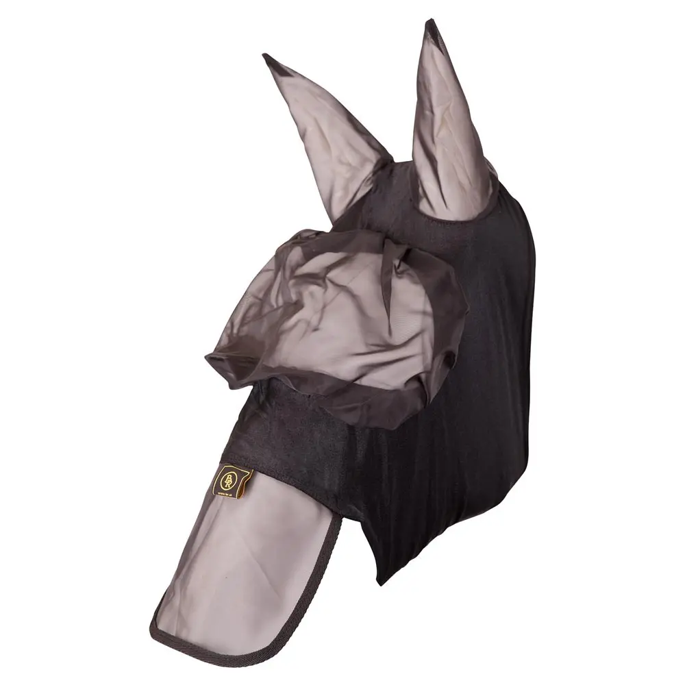 Meilleurs prix pour Masque anti-mouches pour cheval avec oreilles en mesh et lycra BR Equitation