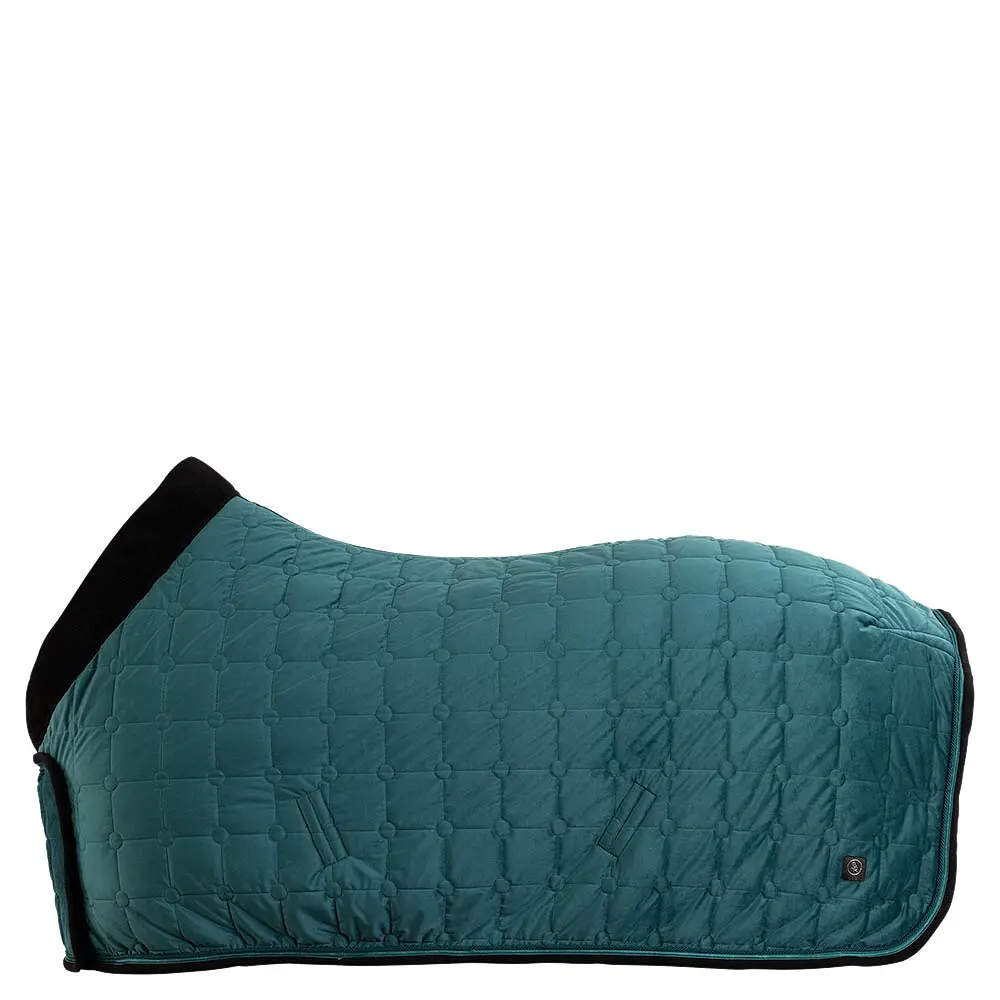 Br Equitation Vert Fleece Blanket For Horse Clx