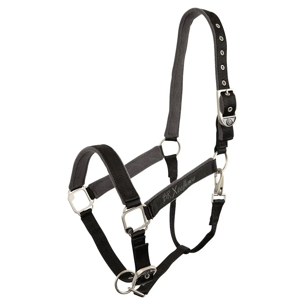 Br Equitation Noir Halter For Horse Xcellence