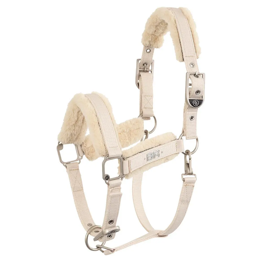 Br Equitation Blanc Polypropylene Halter For Horse Zamora