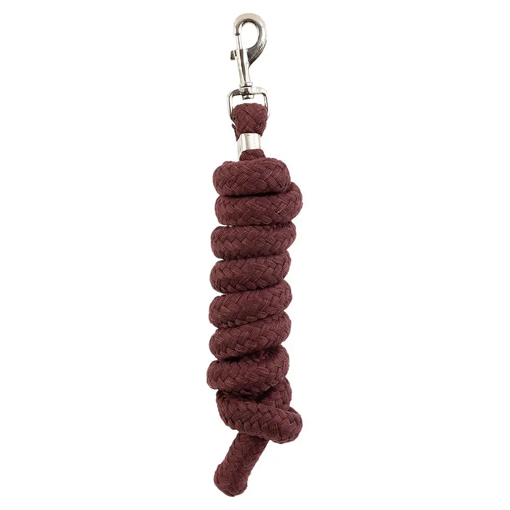 Br Equitation Rouge Lead Rope With Carabiner For Riding Deluxe