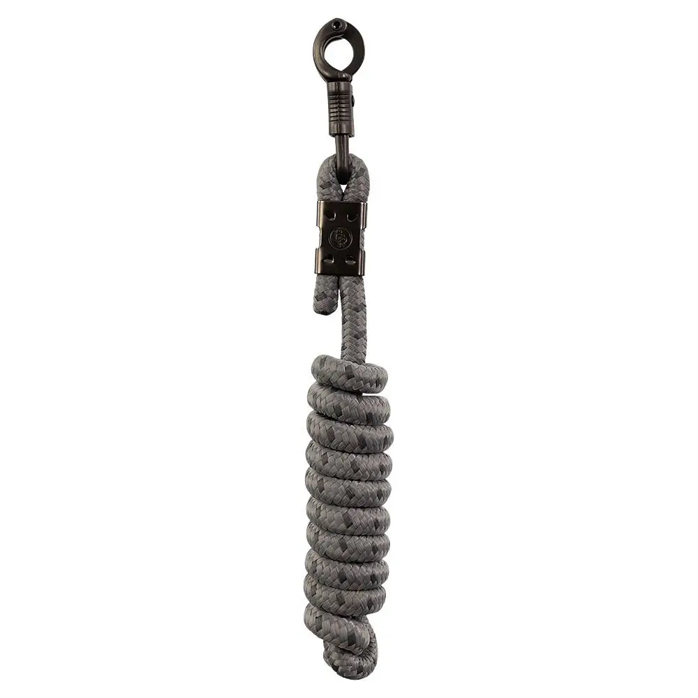 Br Equitation Gris Anti-Panic Riding Lanyard With Snap Hook Clx
