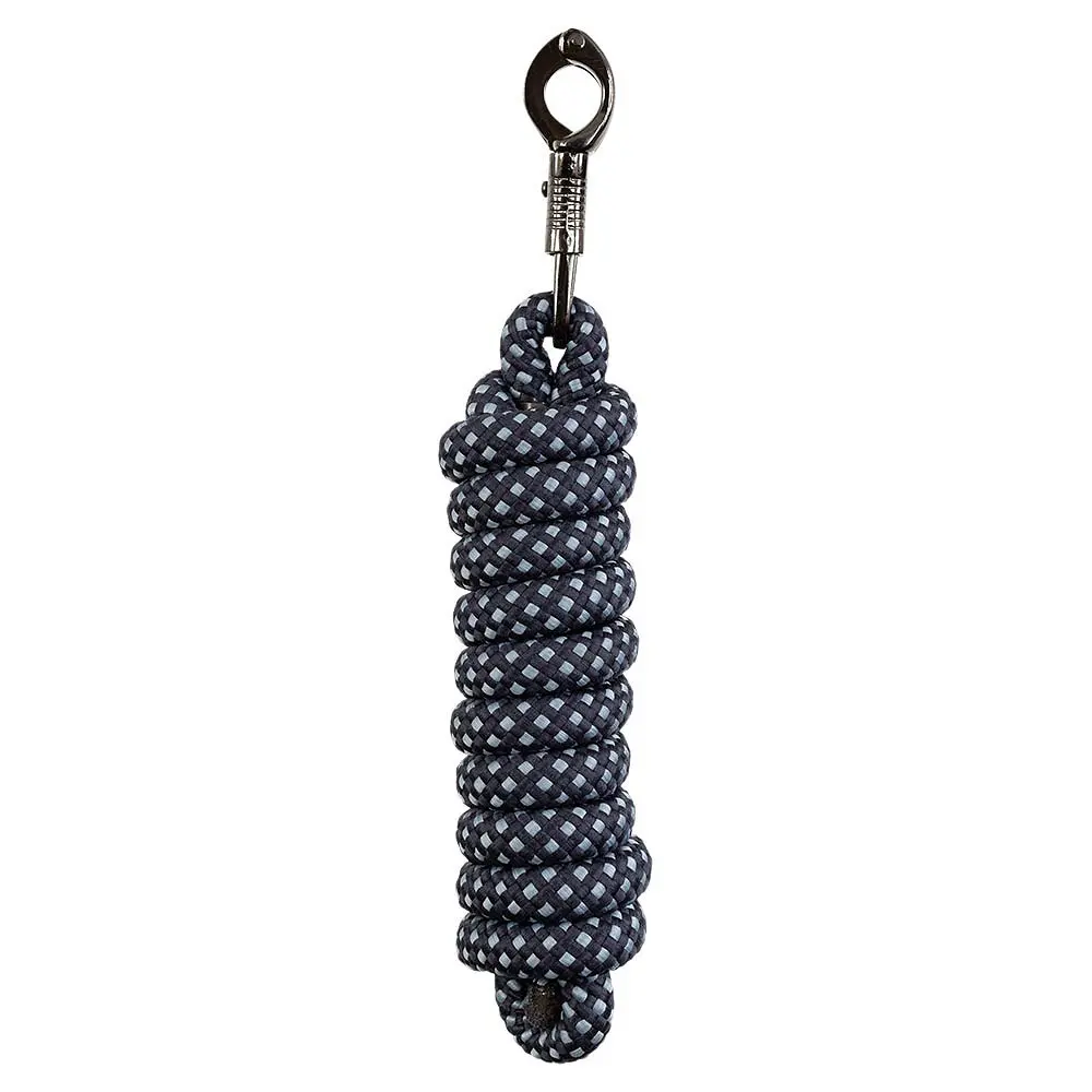 Br Equitation Bleu Horse Riding Lunge Line With Anti-Panic Hook