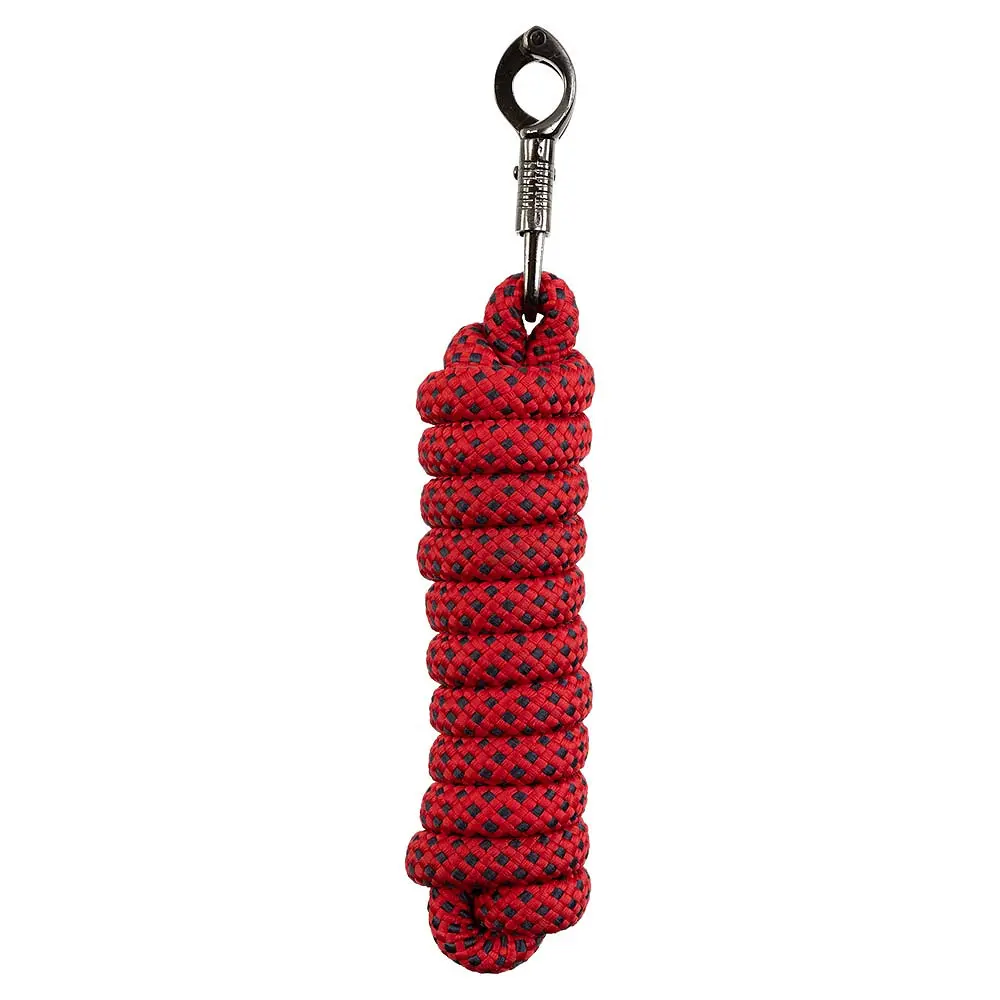 Br Equitation Rouge Horse Riding Lunge Line With Anti-Panic Hook