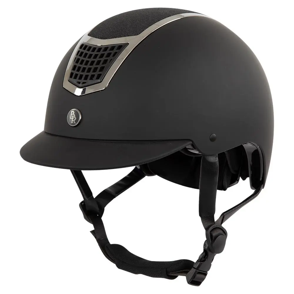 Comparer les prix de Casque d'équitation visière standard BR Equitation Lambda Glitter