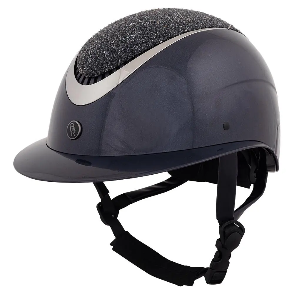 Casque d'équitation BR Equitation Theta Glamourous Glossy