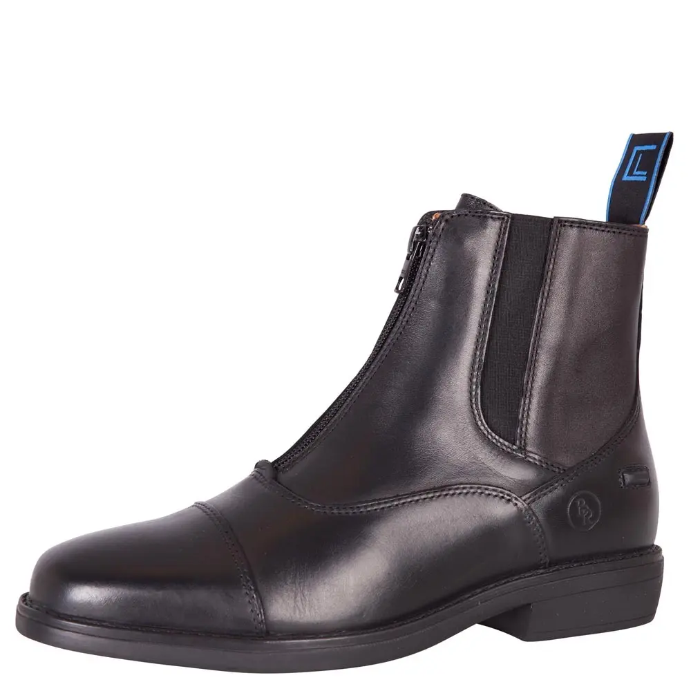 Boots d'équitation en cuir avec fermeture eclair femme BR Equitation Jodhpur CL Noblesse