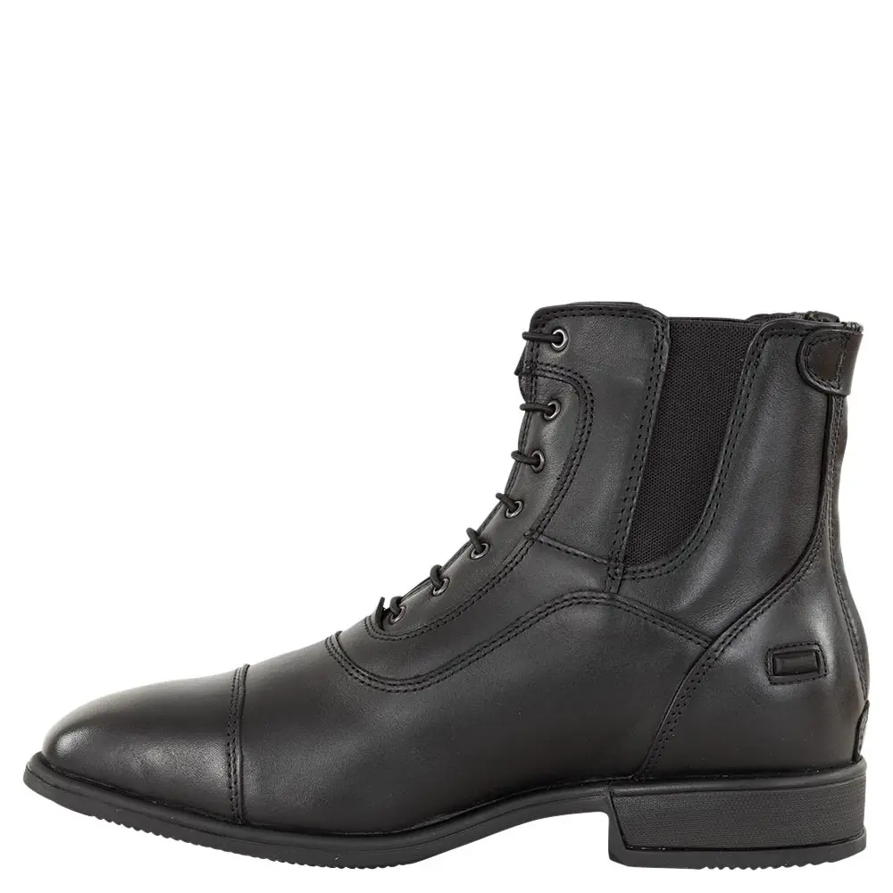 Boots d'équitation en cuir à lacet + zip BR Equitation Jodphur CL+ Baronesse