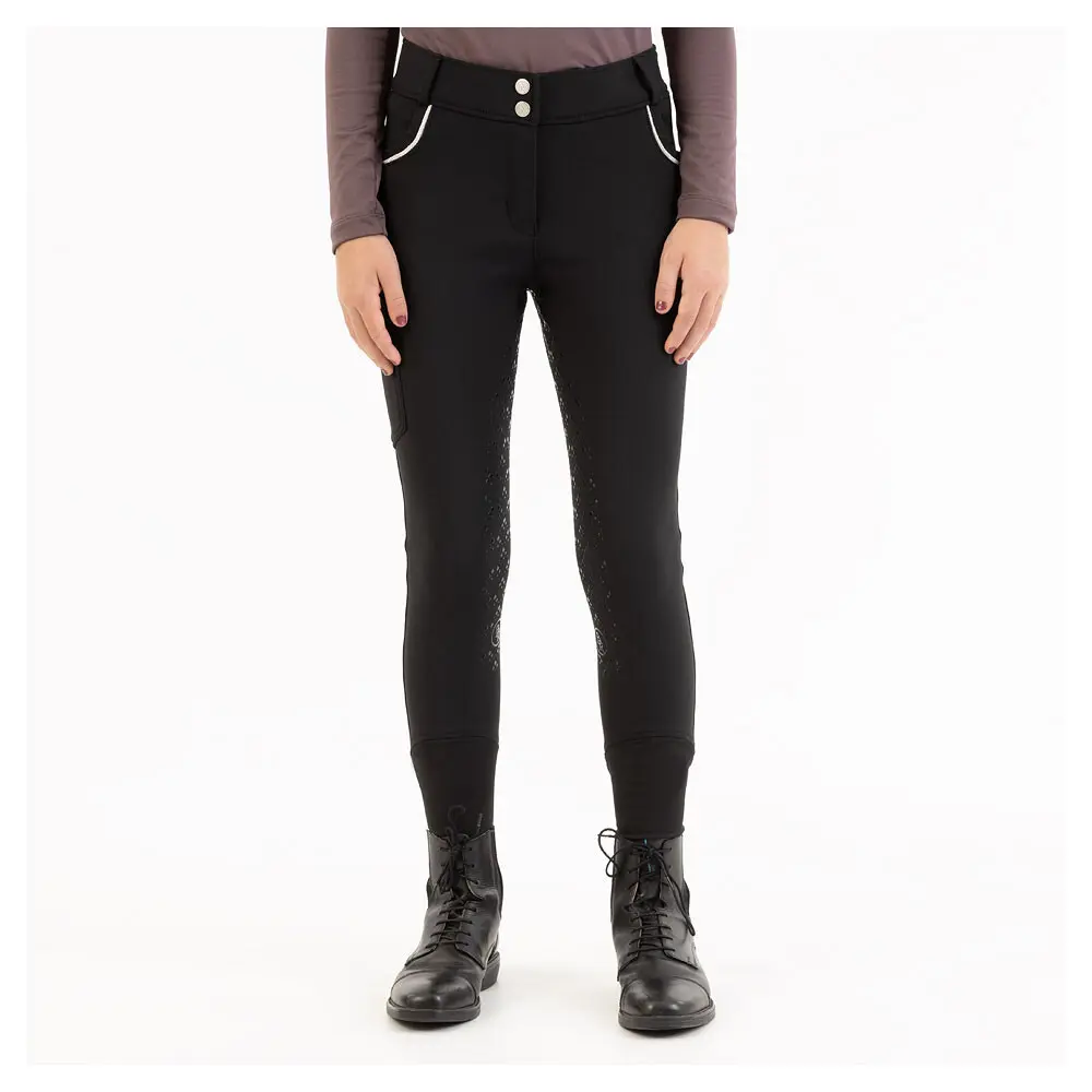 Comparer les prix de Pantalon équitation full grip fille BR Equitation Eevolv Jurre
