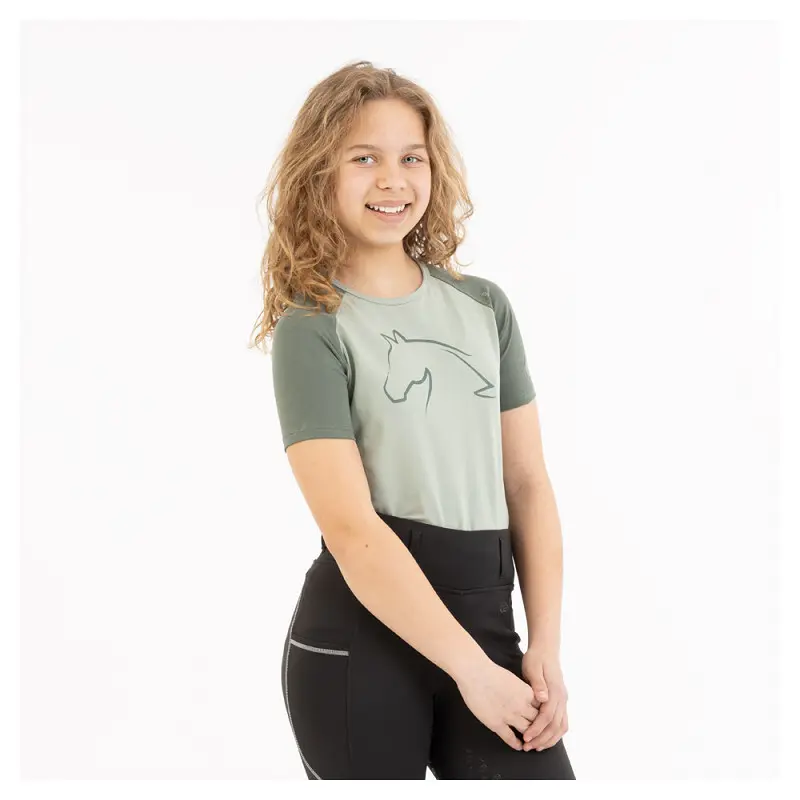 T-shirt fille BR Equitation Eevolv Ishaura