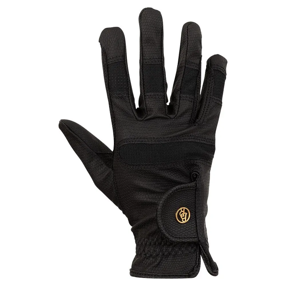 Br Equitation Noir Riding Gloves For Children Glory Pro