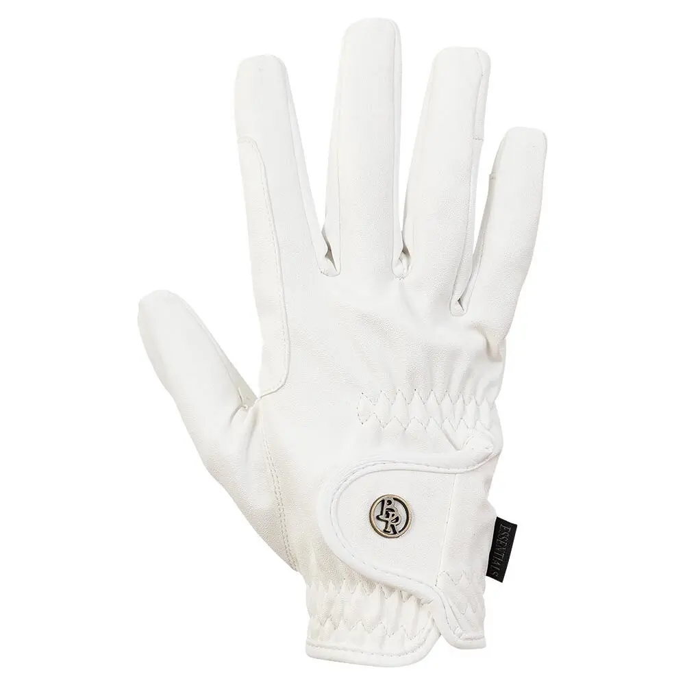 Br Equitation Blanc Riding Gloves Essential Acer